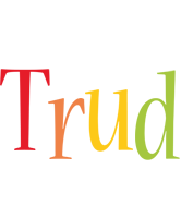 Trud birthday logo