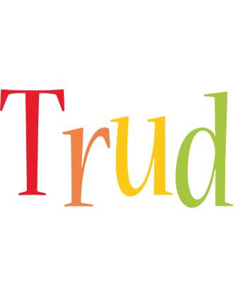 Trud birthday logo