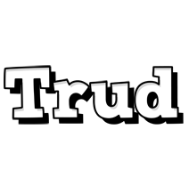 Trud snowing logo