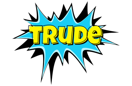 Trude amazing logo