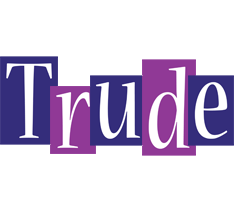 Trude autumn logo
