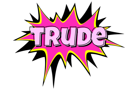 Trude badabing logo