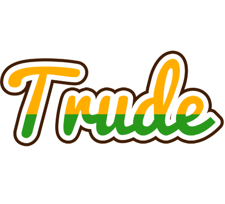Trude banana logo