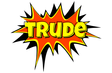 Trude bazinga logo