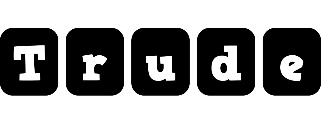 Trude box logo