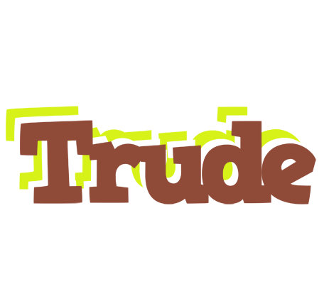 Trude caffeebar logo