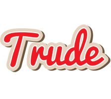 Trude chocolate logo