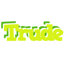 Trude citrus logo