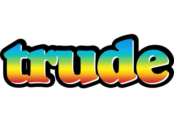 Trude color logo