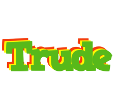 Trude crocodile logo