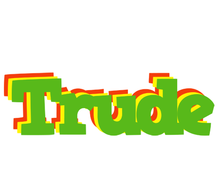 Trude crocodile logo