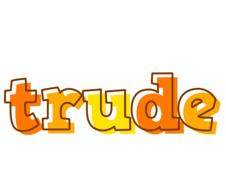Trude desert logo