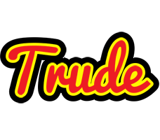 Trude fireman logo