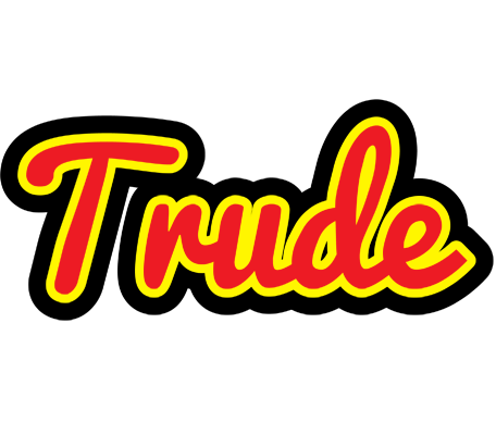 Trude fireman logo