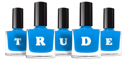 Trude glossy logo