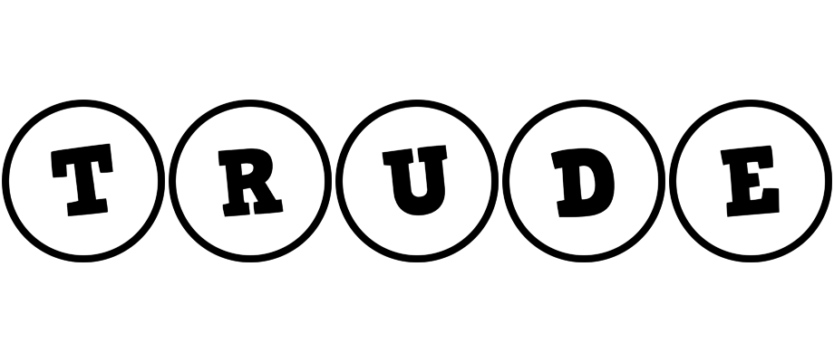 Trude handy logo