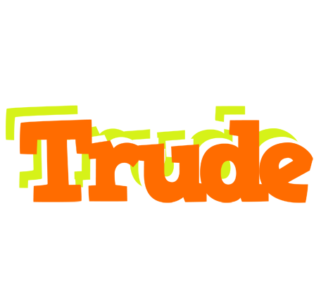 Trude healthy logo
