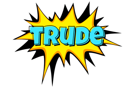 Trude indycar logo
