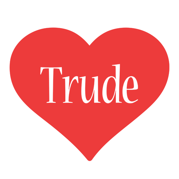 Trude love logo