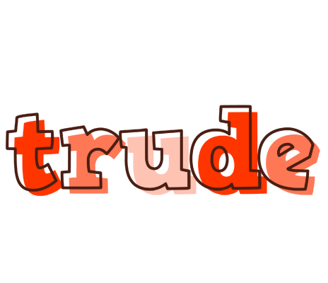 Trude paint logo
