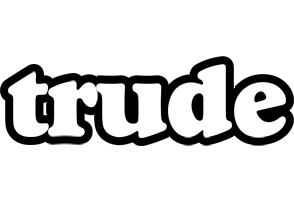 Trude panda logo
