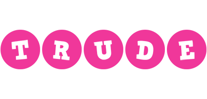 Trude poker logo