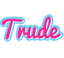 Trude popstar logo