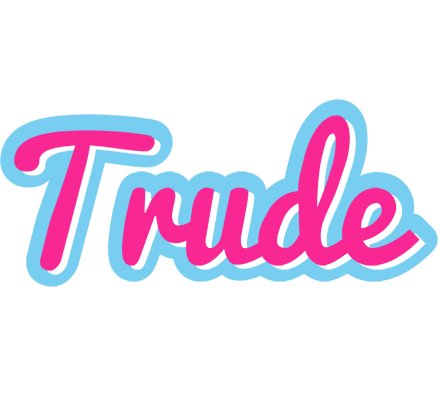 Trude popstar logo
