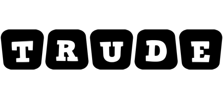 Trude racing logo