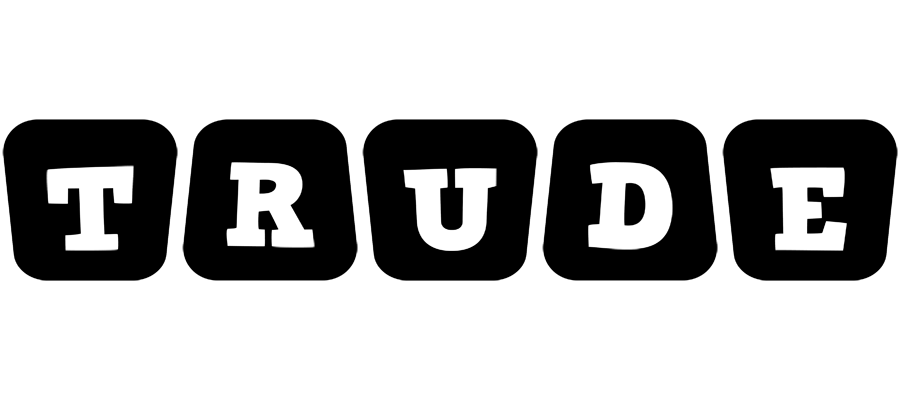 Trude racing logo