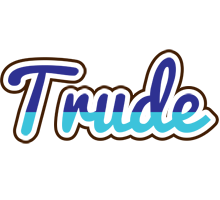 Trude raining logo