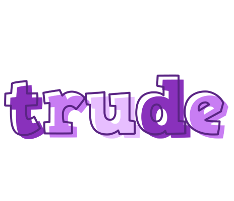 Trude sensual logo