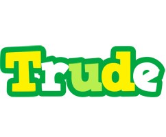 Trude soccer logo