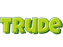 Trude summer logo