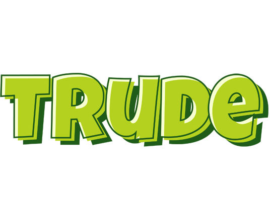 Trude summer logo