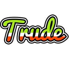 Trude superfun logo