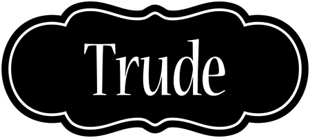 Trude welcome logo