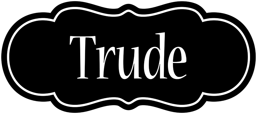 Trude welcome logo