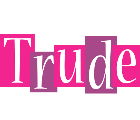 Trude whine logo