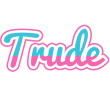 Trude woman logo