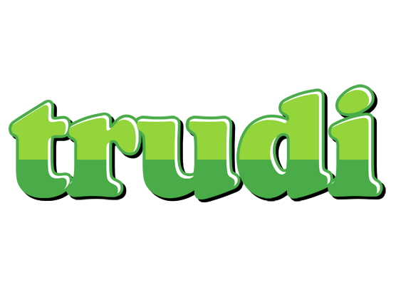 Trudi apple logo