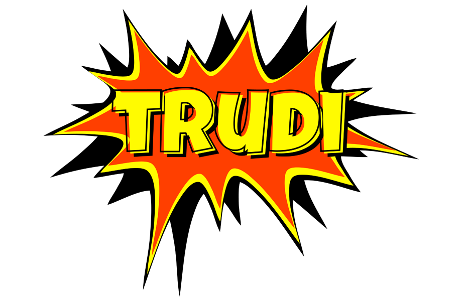 Trudi bazinga logo