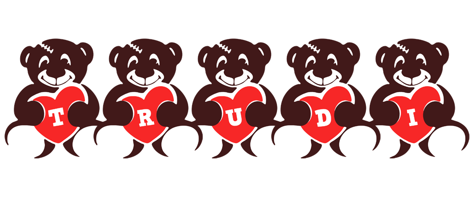 Trudi bear logo
