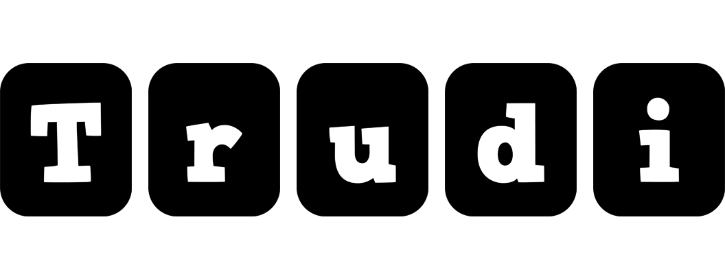 Trudi box logo