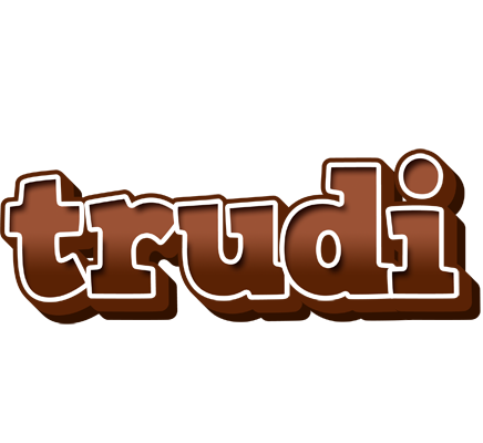 Trudi brownie logo