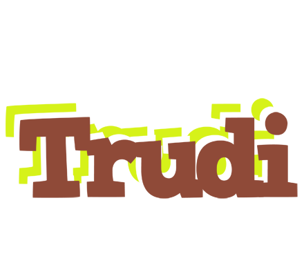 Trudi caffeebar logo