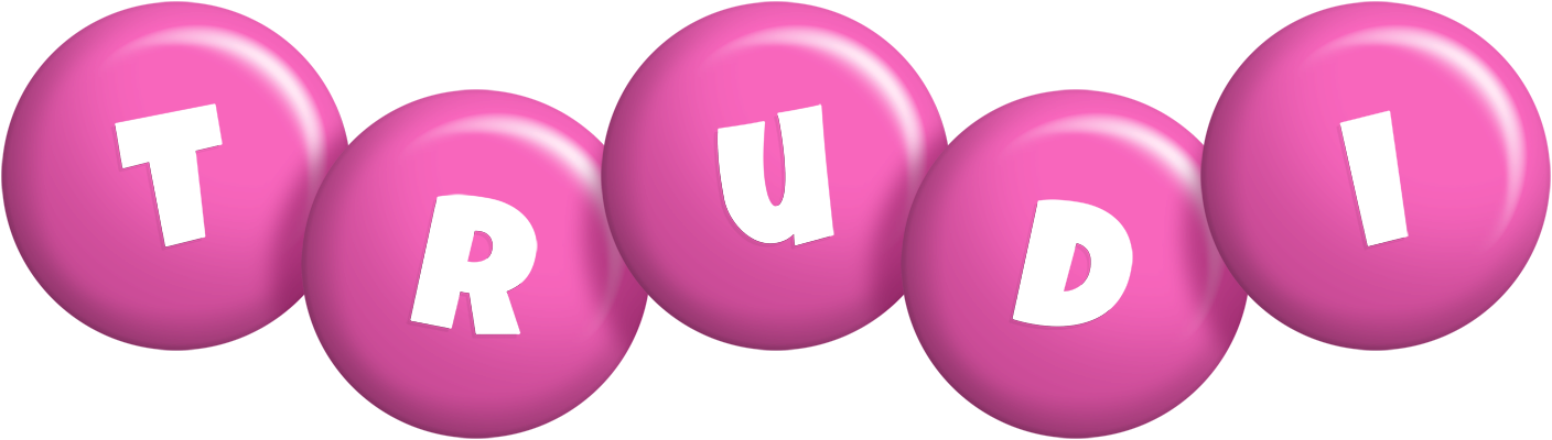 Trudi candy-pink logo