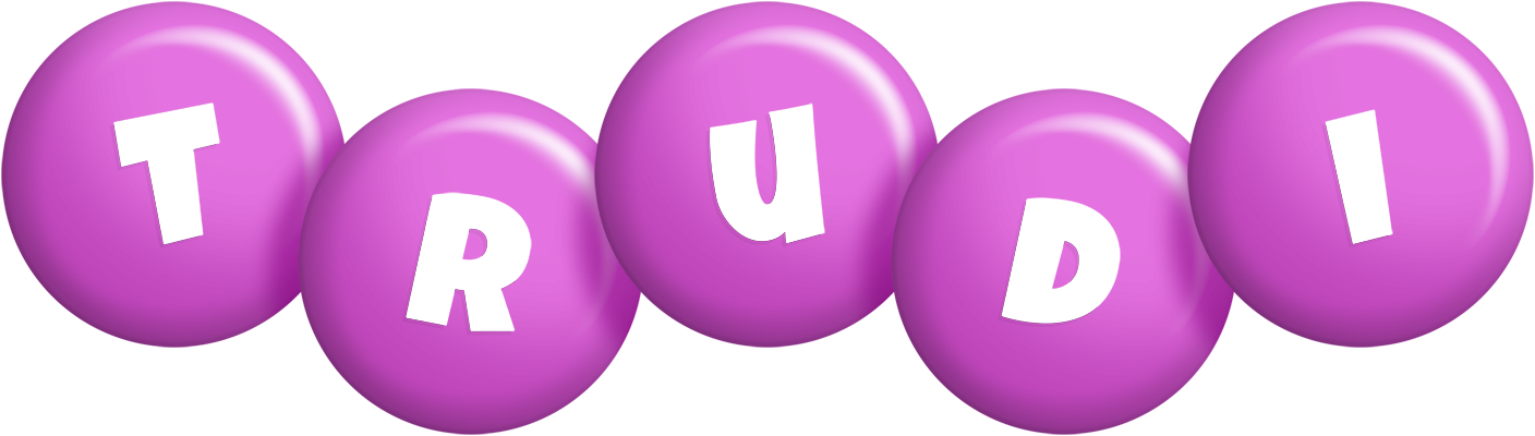 Trudi candy-purple logo