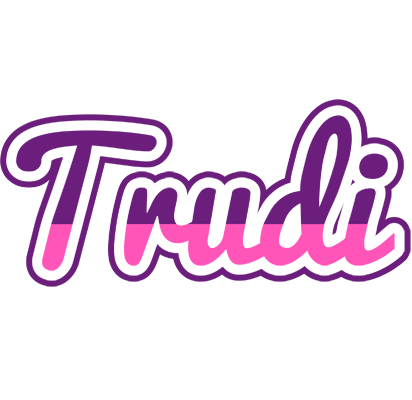 Trudi cheerful logo