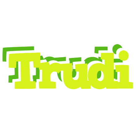 Trudi citrus logo